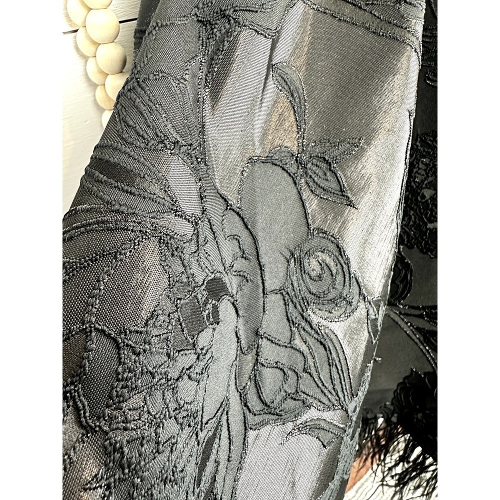 EVA FRANCO Sample Midi Embroidered Detail Through-out Size 4 - Picture 3 of 6